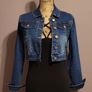 Cropped Jean Jacket